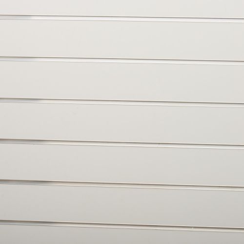 Tynd vægpanel hvid 120x120 cm | 20 cm
