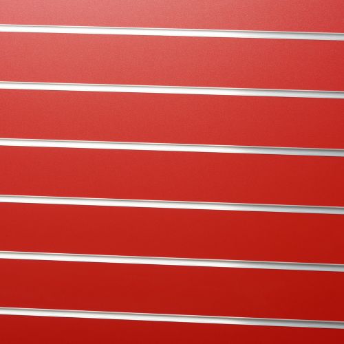 Rillepanel rød 240 x B-120 cm | 10 cm 