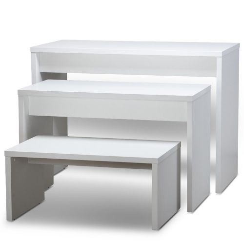 Salgsbord - Oplægsbord som sæt  hvid | 