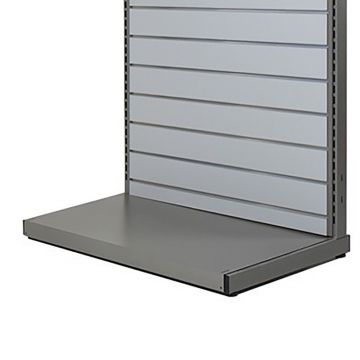 Bundpodie - grå metallic lak RAL 9007 - B90 cm
