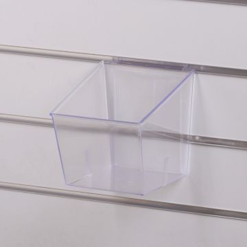 Plastikboks til rillepanel 15 x15 cm 